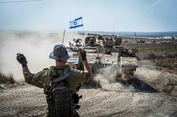 Израиль вторгся в южную часть часть сектора Газа