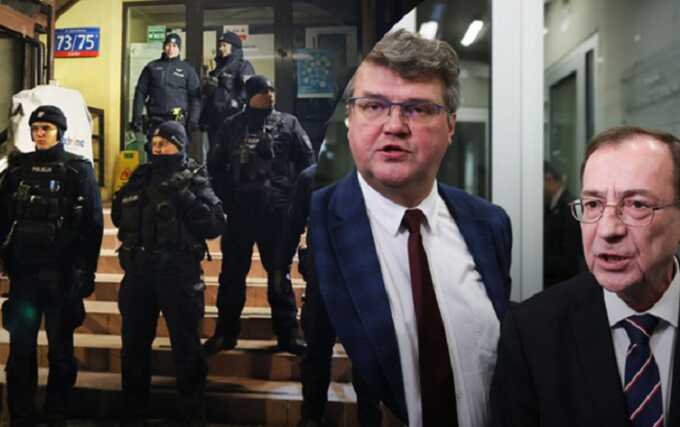 В Польше полиция задержала в президентском дворце бывшего министра внутренних дел и его заместителя