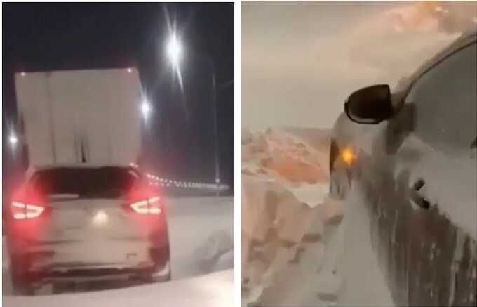 Татарстан замело снегом: Машины застревают, самолёты не летают, люди массово получают переохлаждение
