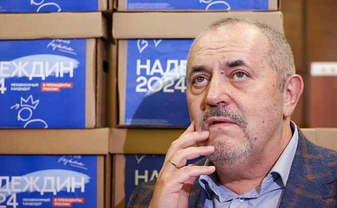 ЦИК отказал Надеждину в регистрации кандидатом на выборах президента