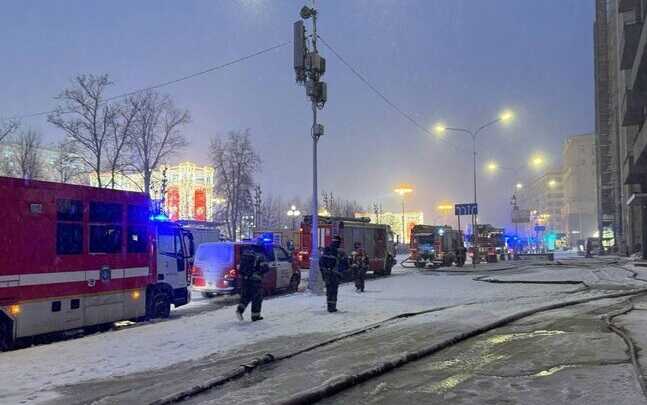 Озвучена причина пожара издания «Известия Hall” в Москве