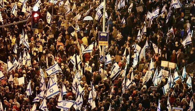 В Израиле проходят массовые протесты