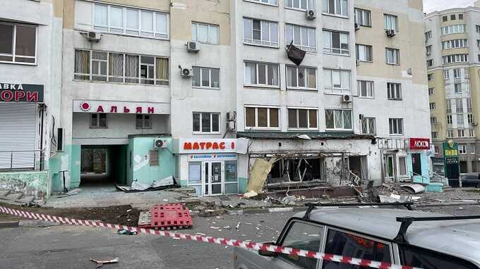 Обстрелы начались в Белгороде с самого утра