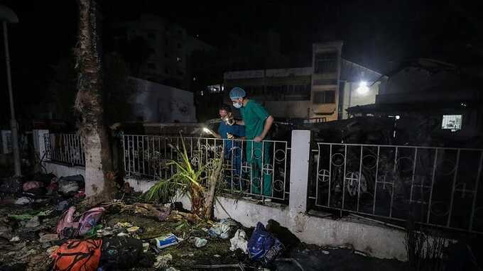 Более 380 жертв найдено возле палестинской больницы после операции Израиля