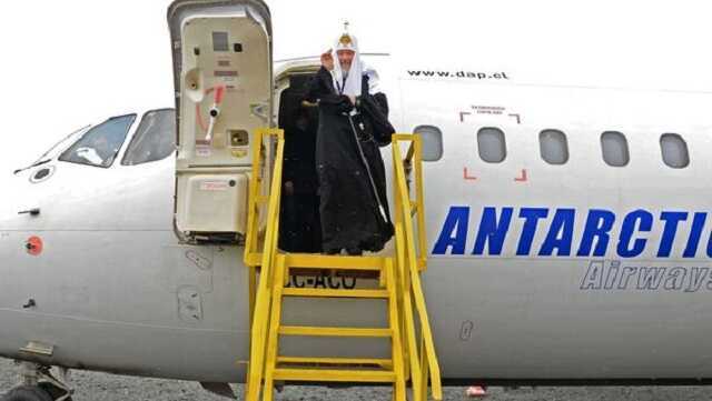 Для поездки патриарха Кирилла в Антарктиду в 2016 году было задействовано 4 самолёта