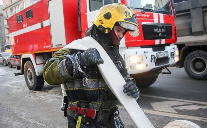 На военном заводе «Авангард» в Москве произошел пожар