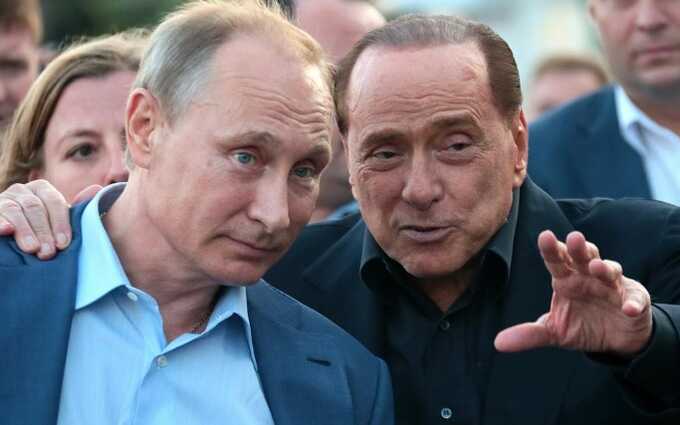 Путин кормил экс-президента Италии Берлускони лично вырезанным сердцем только что убитой косули