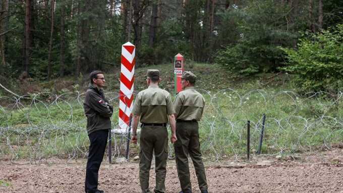 На границе с Польшей задержан дезертир из армии РФ